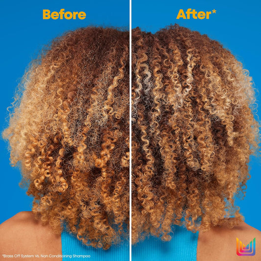 Matrix | Brass Off | Blue Toning Shampoo To Correct Orange Undertones On Lightened Hair, Total Results
