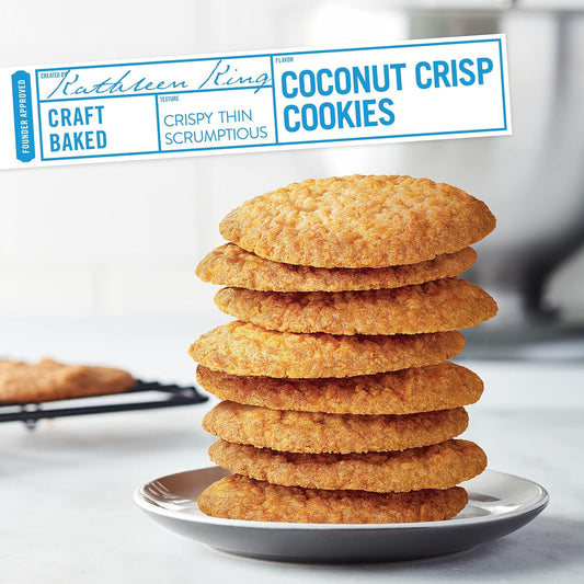 Tate'S Bake Shop Coconut Crisp Cookies, 7 Oz