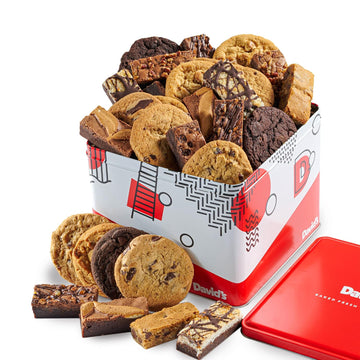 David'S Cookies Fresh-Baked And Gourmet Assorted Cookies And Brownies Party Pack | Great Sharing With Family And Friends - Delicious Gourmet Food Gift Basket Treats For Everyone - 5Lbs