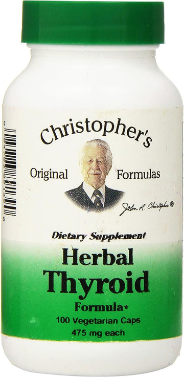 Dr Christopher's Formula Dr Christopher's Formula Herbal Thyroid, 100 Count