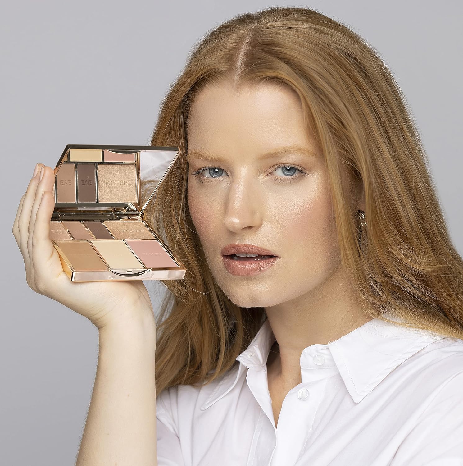 Bare Basics Face & Eye Palette from Sculpted by Aimee (Nude 01) - Travel-Friendly, Nude Look Eyeshadow, Highlight, Bronzer, Blush & Setting Powder : Amazon.co.uk: Beauty