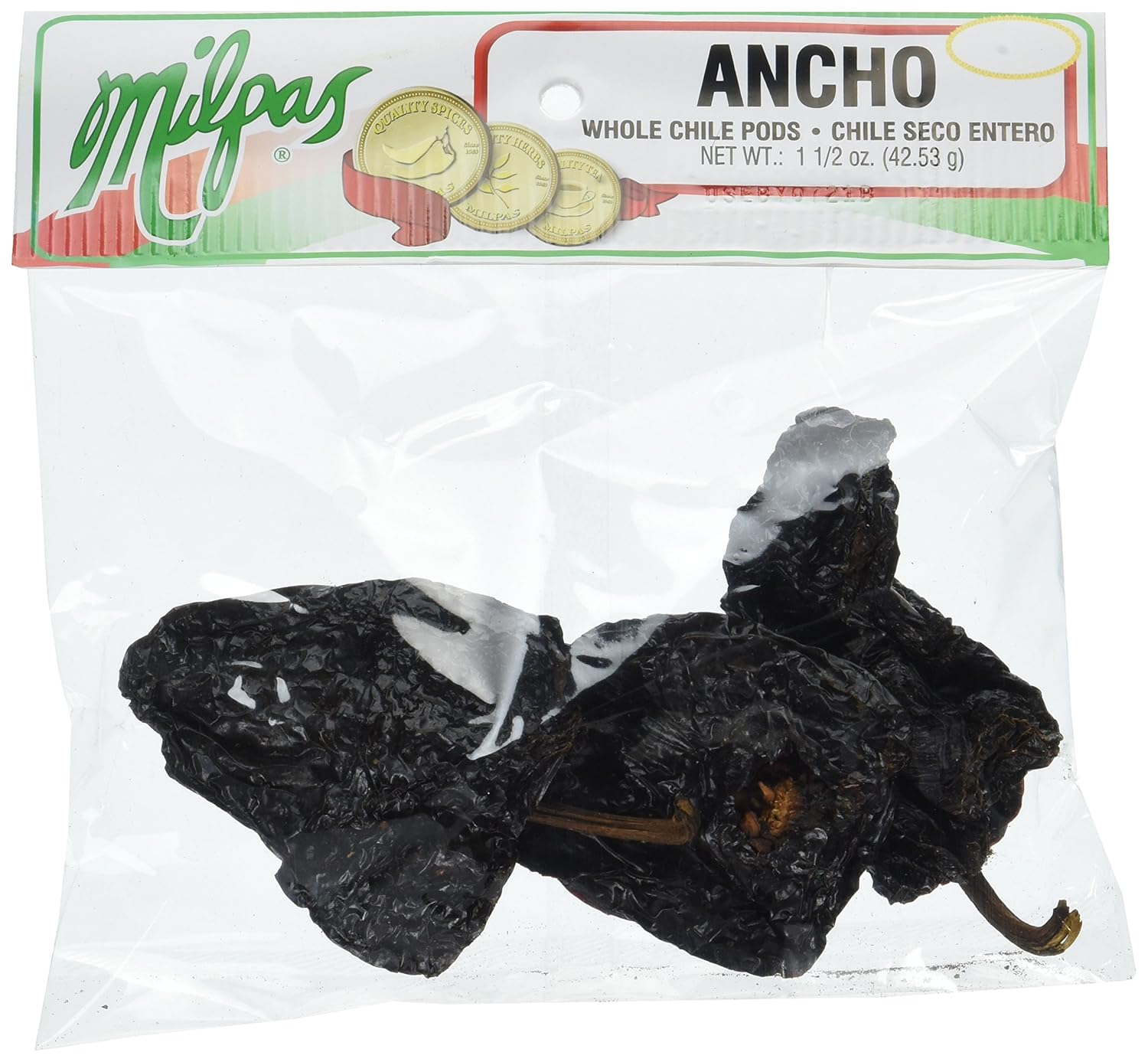 MILPAS Pods, Ancho, 1.5 Ounce (Pack of 12)