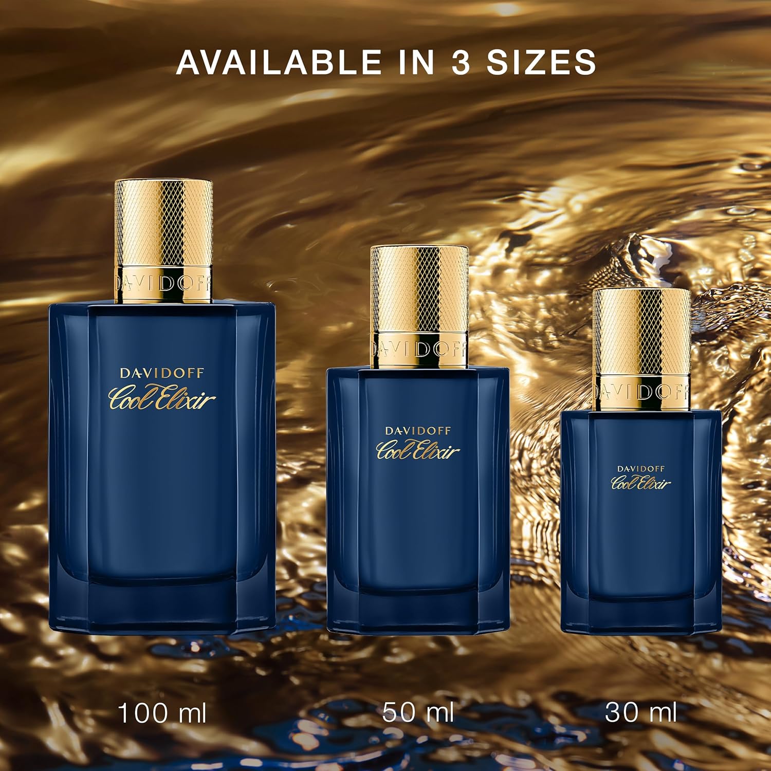 DAVIDOFF Cool Elixir - Parfum Intense for Him - Woody Fragrance with Notes of Rose Oxide, Lavandin and Oud Accord - High Longevity - 100ml : Amazon.co.uk: Beauty