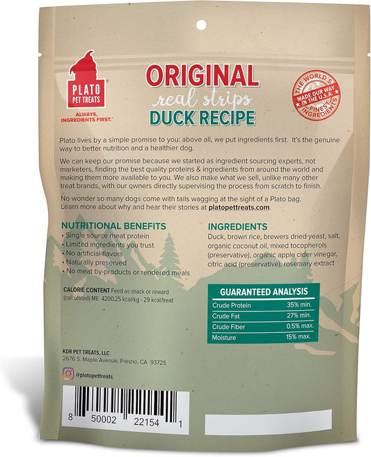Plato Original Real Strips Duck 18Oz
