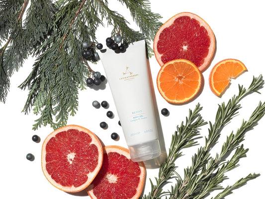 Aromatherapy Associates Revive Body Gel 200Ml - Refresh Body And Mind, Grapefruit, Rosemary & Juniper Essential Oils, Even Out Skin Tone And Texture, Detoxification, Soft & Supple Skin Lotion