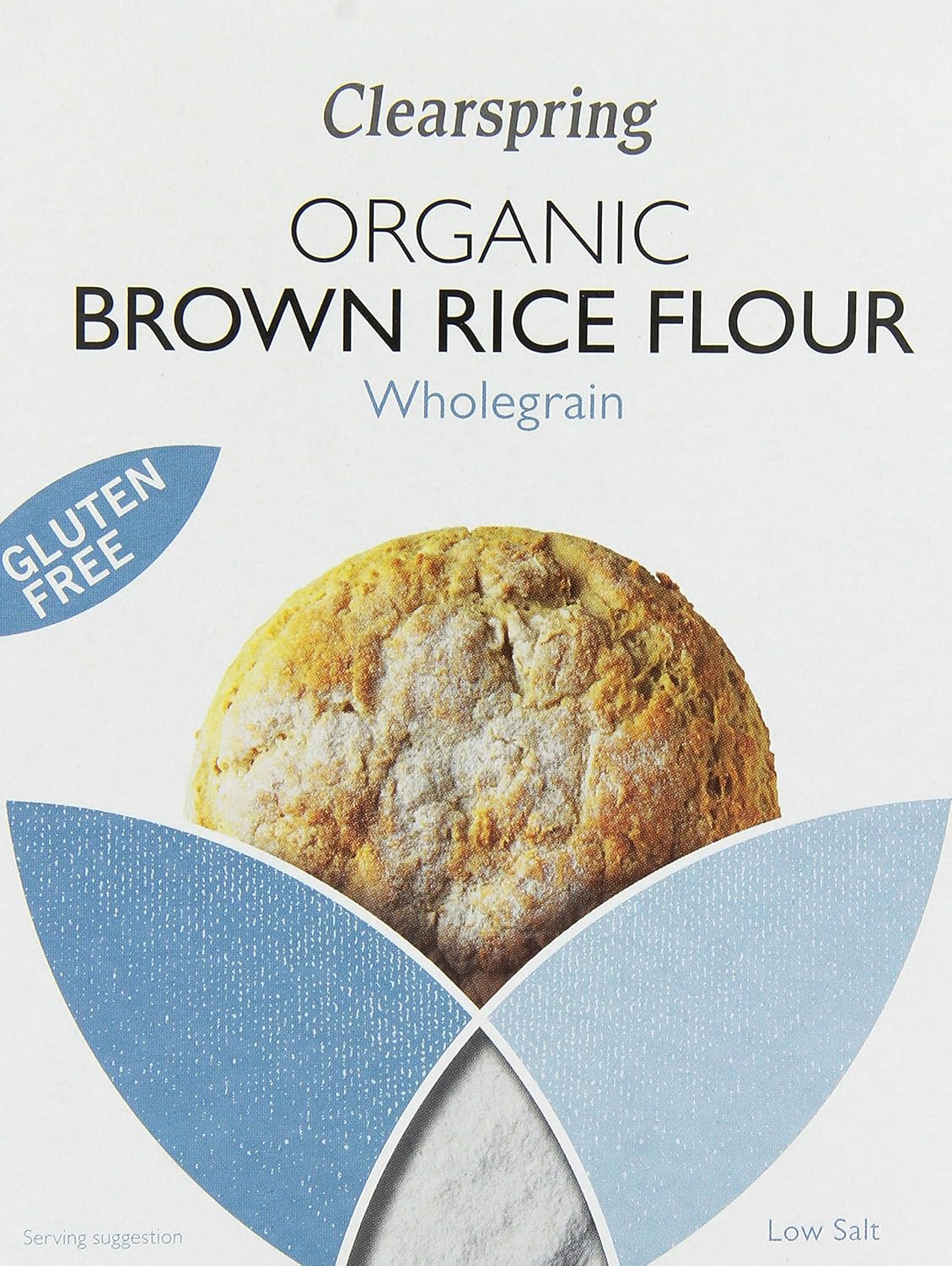 Clearspring Organic Gluten Free Buckwheat Flour, 380G (Pack Of 4)