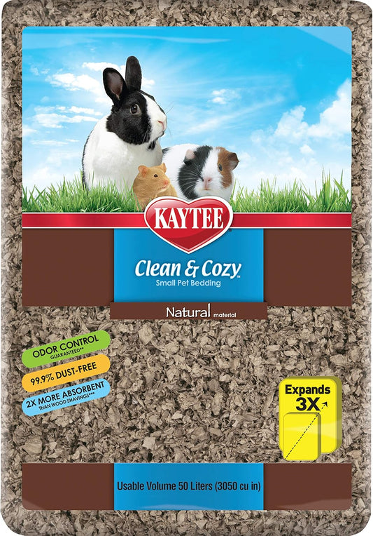 Kaytee Clean & Cozy Natural Bedding Natural 100 Liters