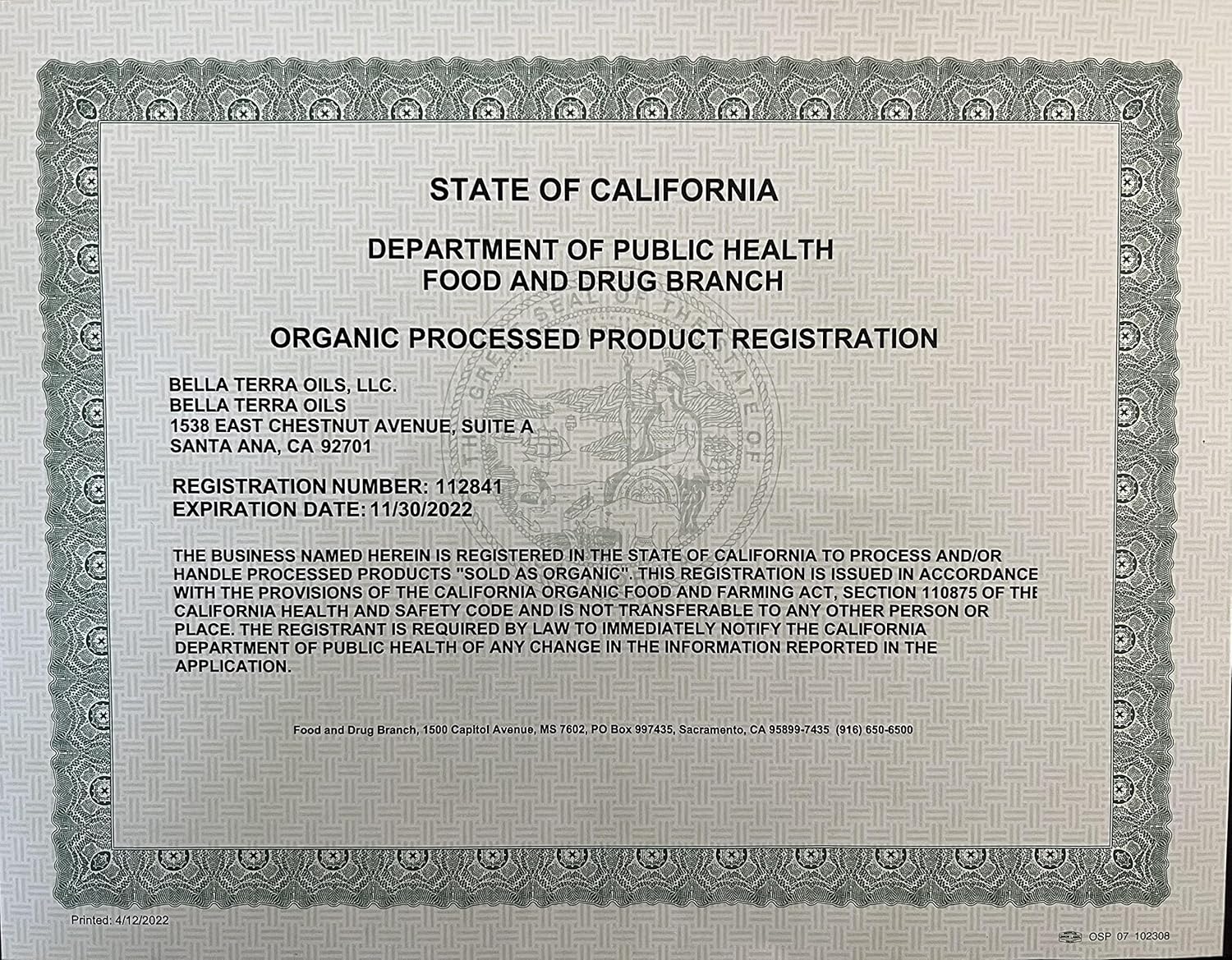 Bella Terra Oils - Hemp Seed Oil 4 oz - Dive into the World of Linoleic Acid & Alpha-Linolenic Acid, Packed with Essential Vitamins, Perfect for Cosmetic Elixirs : Beauty & Personal Care