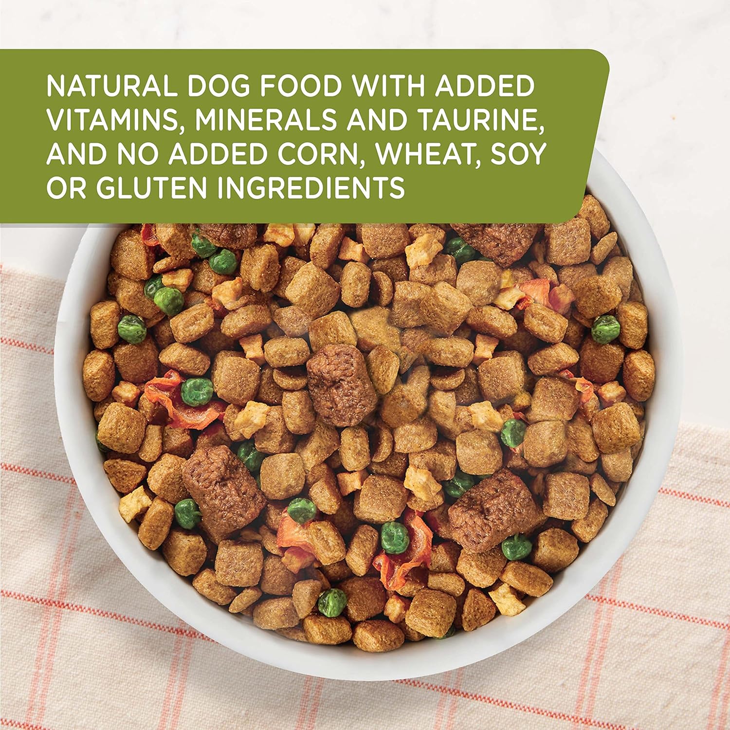 Rachael Ray Nutrish Dish Premium Natural Dry Dog Food with Added Vitamins, Minerals & Taurine, Chicken & Brown Rice Recipe with Veggies & Fruit, 3.75 Pounds : Pet Supplies