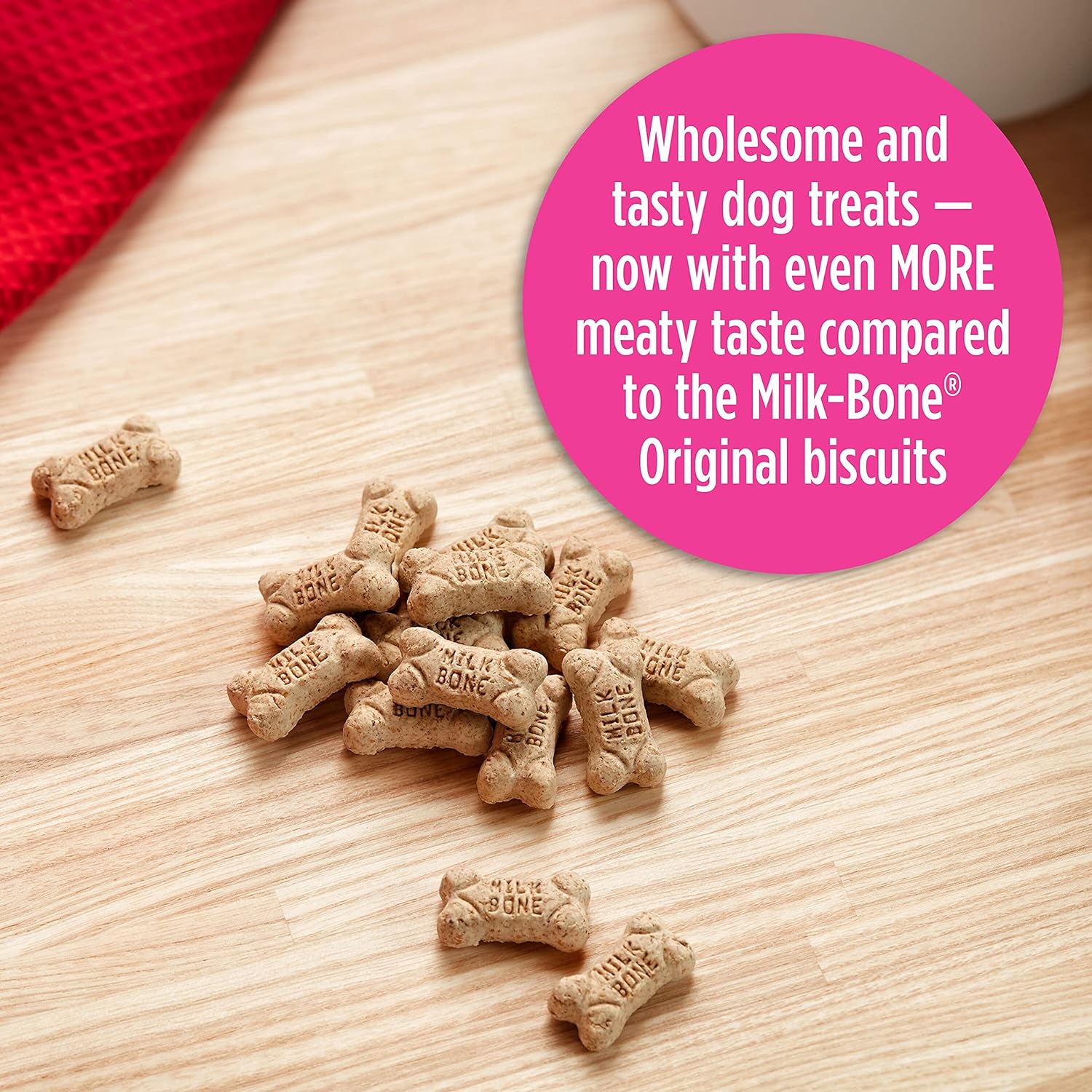 Milk-Bone Mini's Original Dog Treats, 15 Ounce (Pack of 6), Crunchy Biscuit Helps Clean Teeth : Pet Supplies