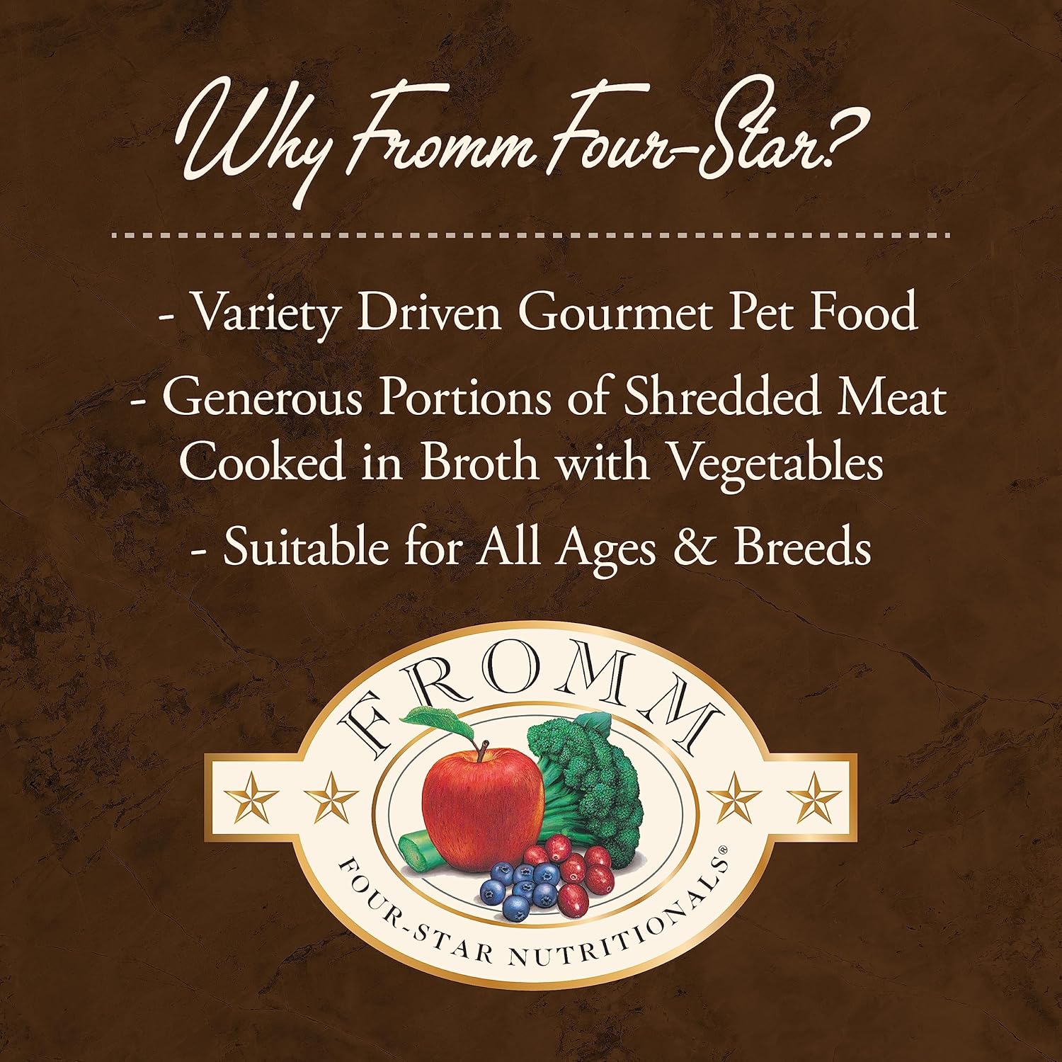 Fromm Four-Star Nutritionals Shredded Chicken in Gravy Entrée - Premium Wet Cat Food - Chicken Recipe - Case of (12) 5.5 oz Cans : Pet Supplies