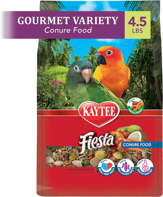 Kaytee Fiesta Pet Conure Food, 4.5 Lb