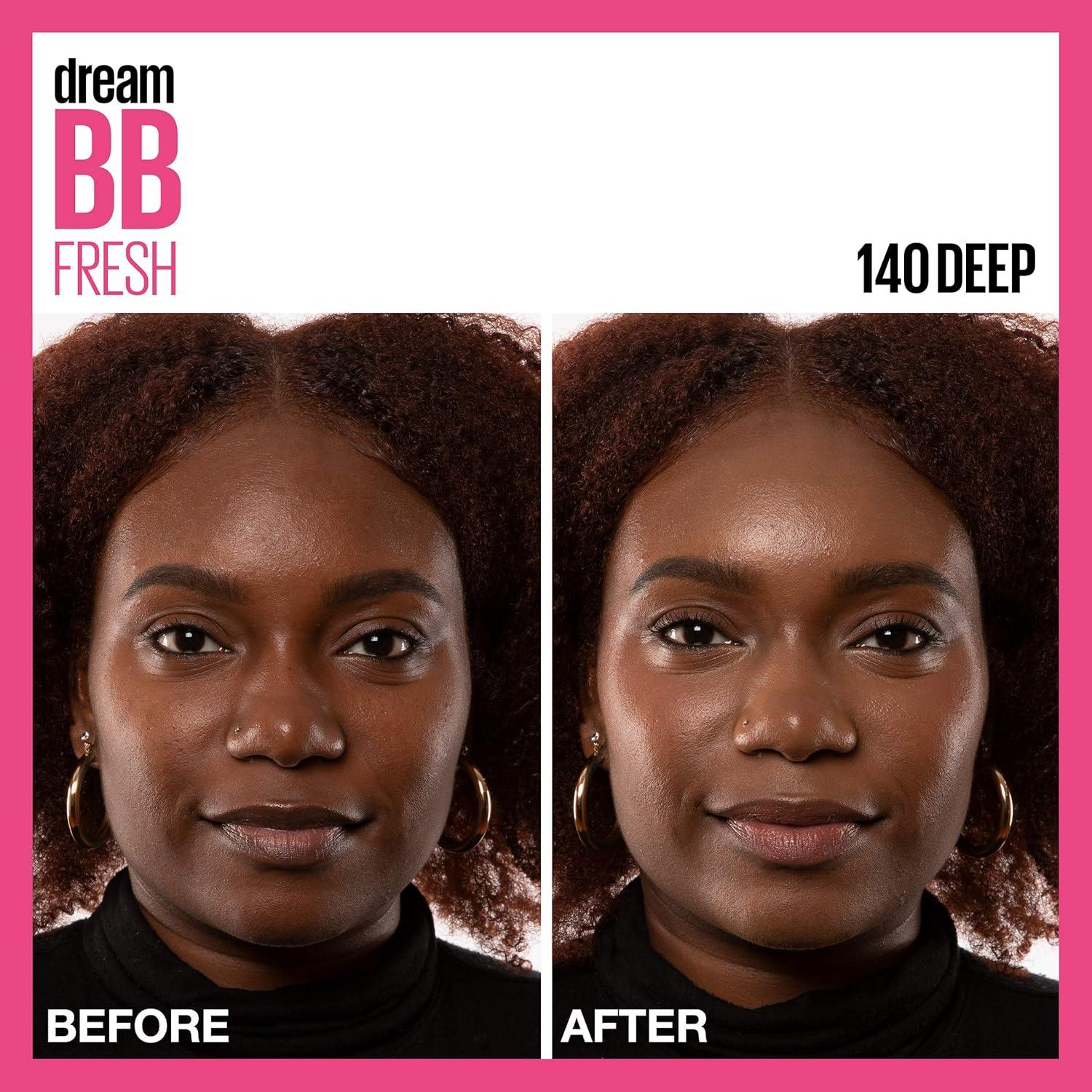 Maybelline Dream Fresh Skin Hydrating BB Cream, 8-in-1 Skin Perfecting Beauty Balm With Broad Spectrum Spf 30, Sheer Tint Coverage, Oil-Free, Deep, 1 Fl Oz