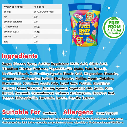 Swizzels Sweet Shop Favourites Pouch, 375G