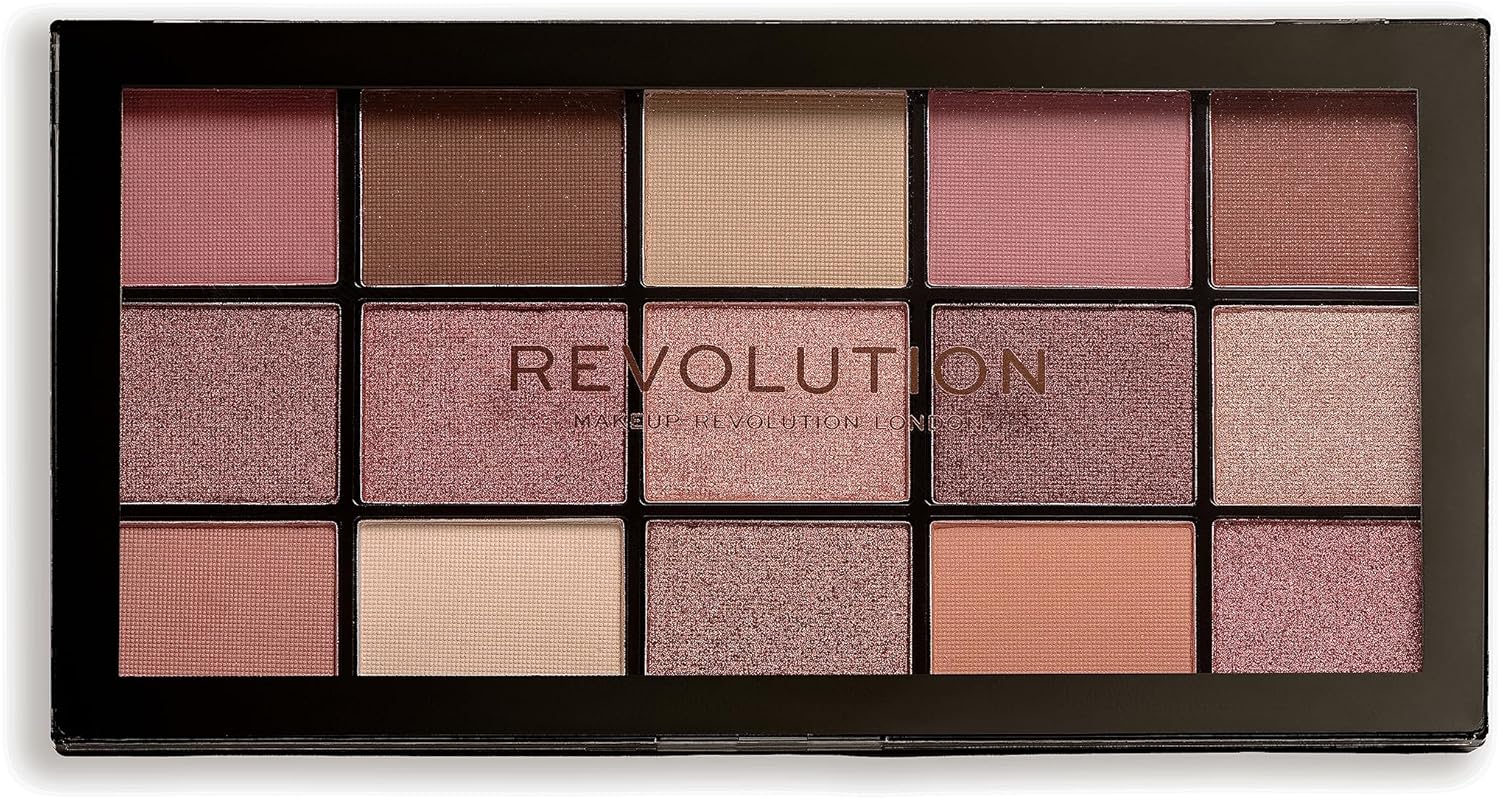 Revolution Beauty London, Reloaded, Eyeshadow Palette, Hypnotic, 15 Shades, 16.5G