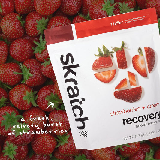 SKRATCH LABS Recovery- Sport Drink Mix | Complete Milk Protein with Ca