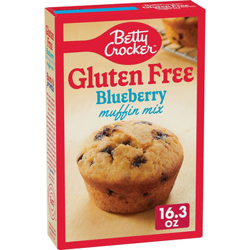 Betty Crocker Gluten Free Muffin Mix, Blueberry, 16.3 oz