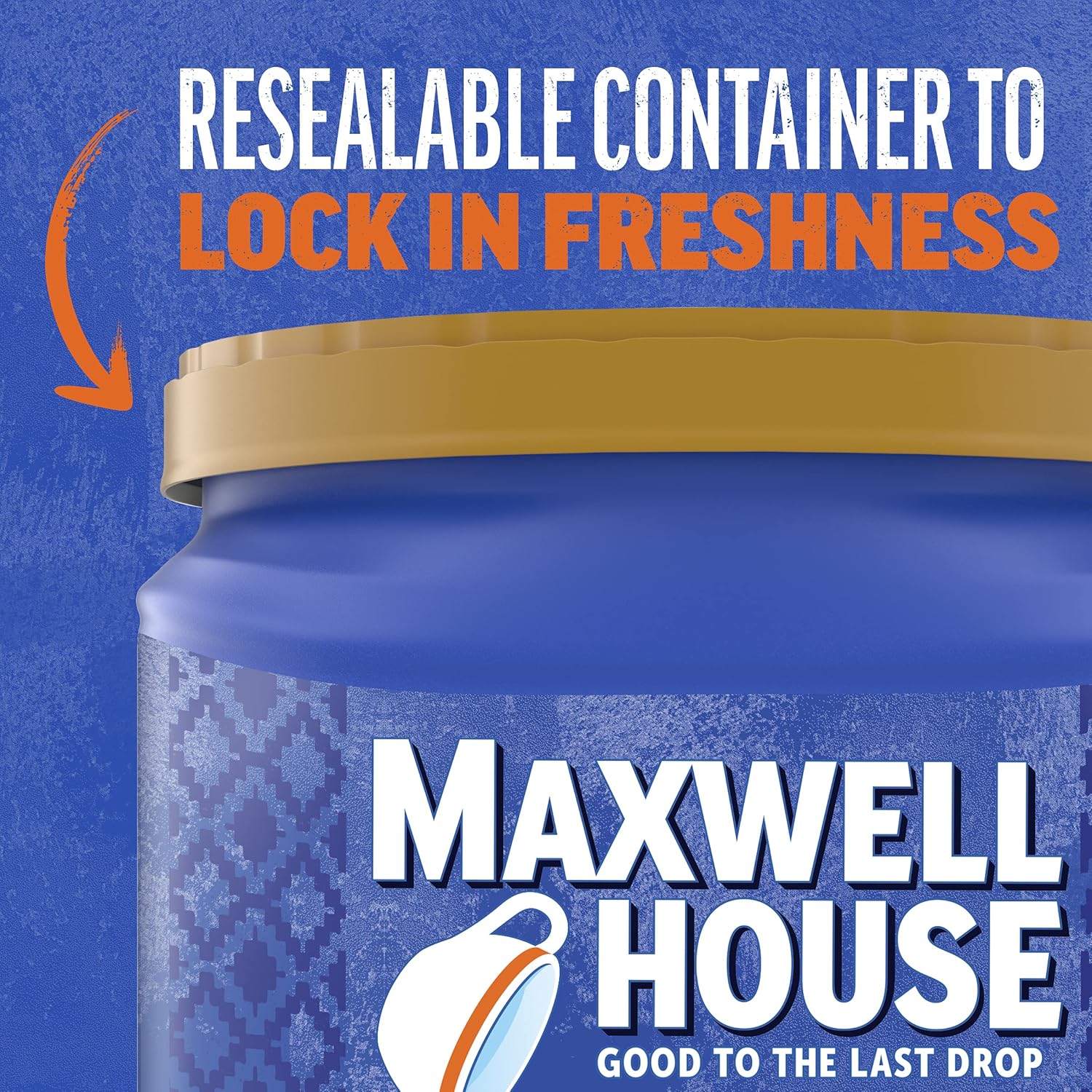Maxwell House 100% Colombian Medium Roast Ground Coffee (24.5 oz Canister)