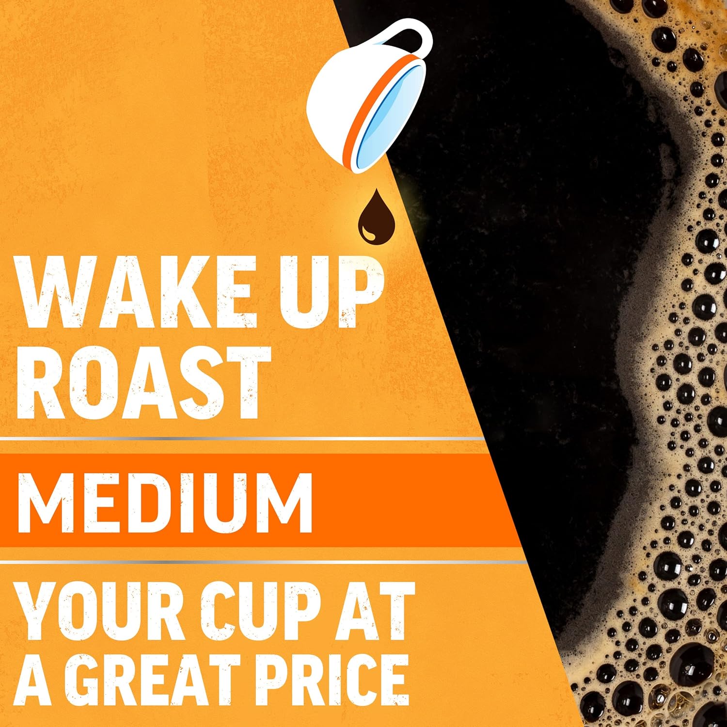 Maxwell House Wake Up Roast Medium Roast Ground Coffee (30.65 Oz Canister)