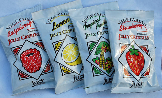 Vegetarian Strawberry Flavoured Jelly Crystals 85G