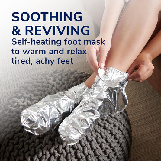 Dr. Scholl's® Tired, Achy Feet Soothing & Reviving Foot Mask, 3 Pair, Warming Booties