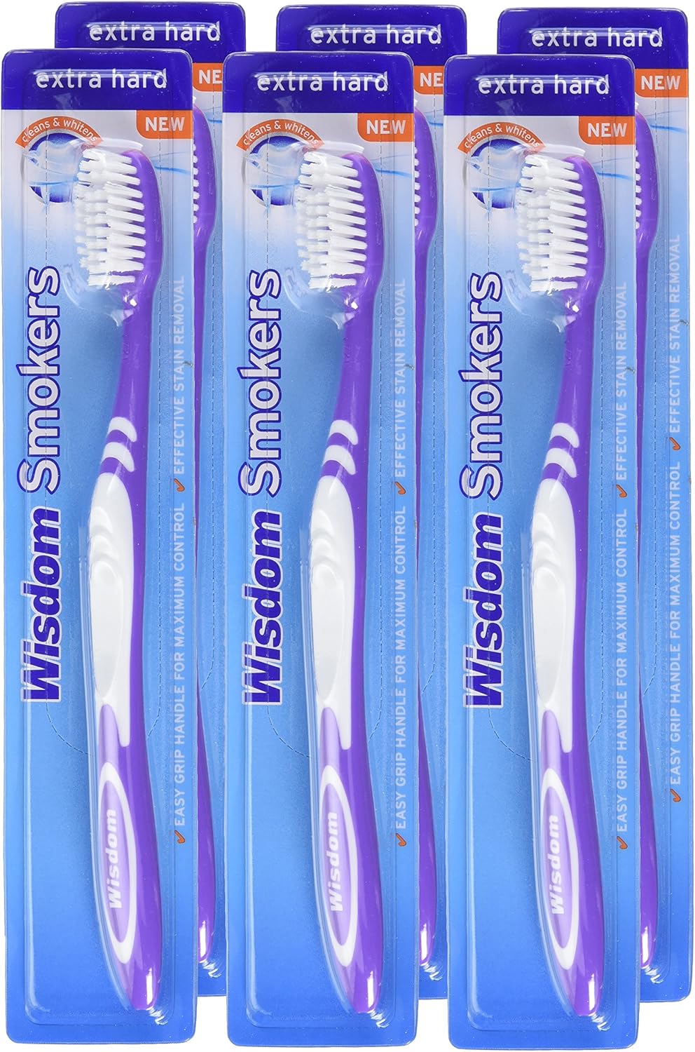 Wisdom Smokers Extra Hard Brush Toothbrush