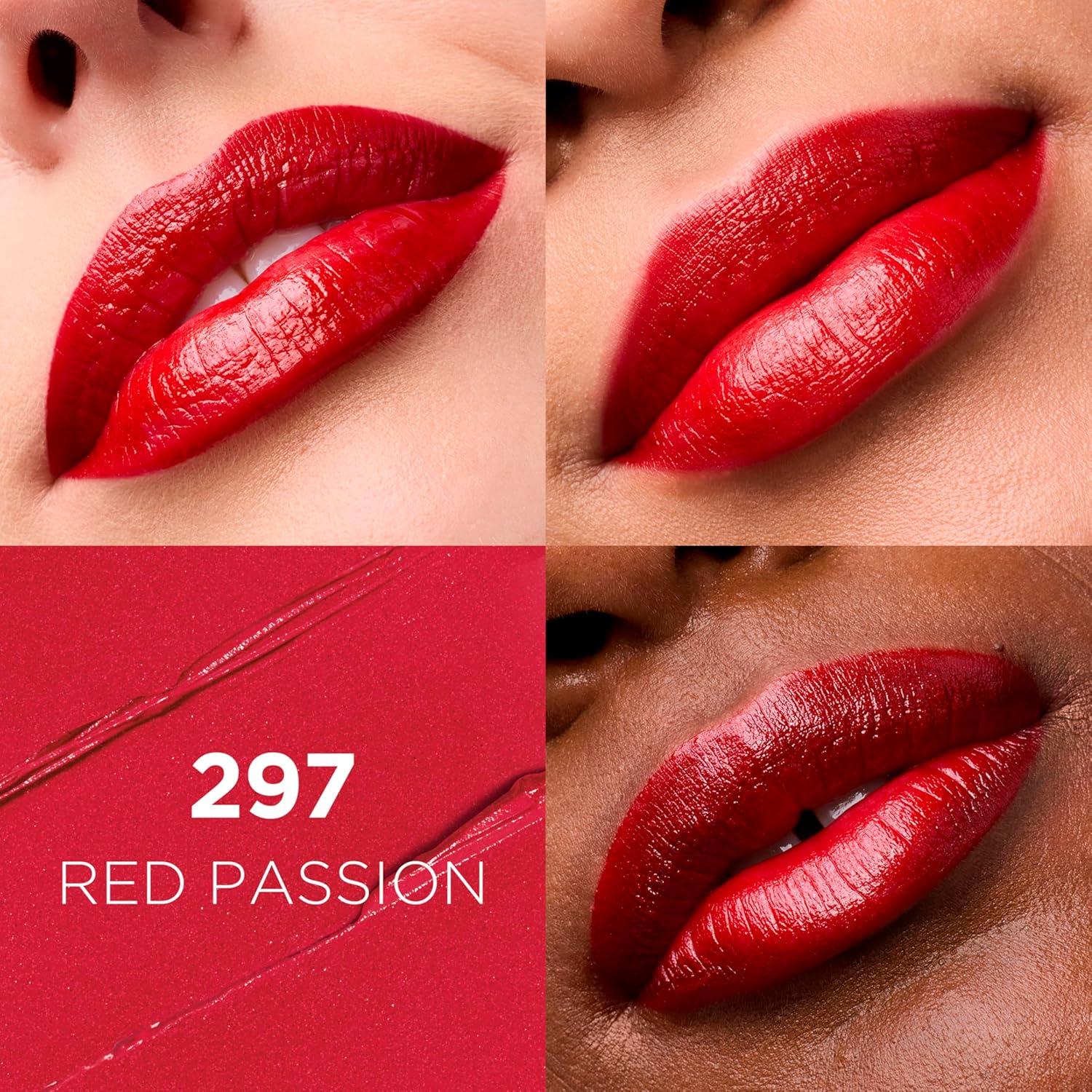 L’Oréal Paris Colour Riche Original Creamy, Hydrating Satin Lipstick With Argan Oil And Vitamin E, British Red , 1 Count : Lipstick : Beauty & Personal Care
