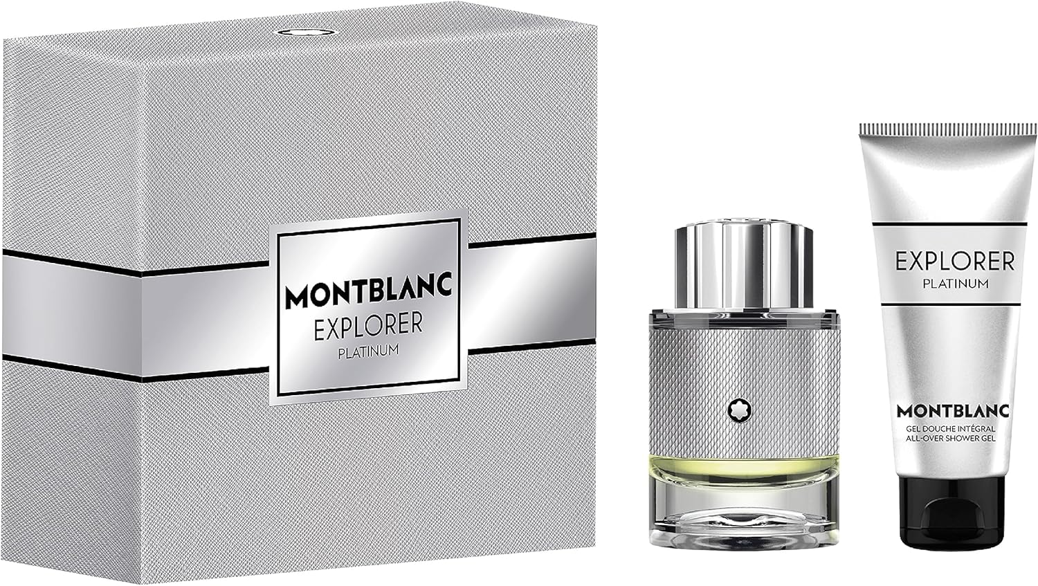 Montblanc Explorer Platinum Gift Set: Eau De Parfum 60Ml, Shower Gel 100Ml