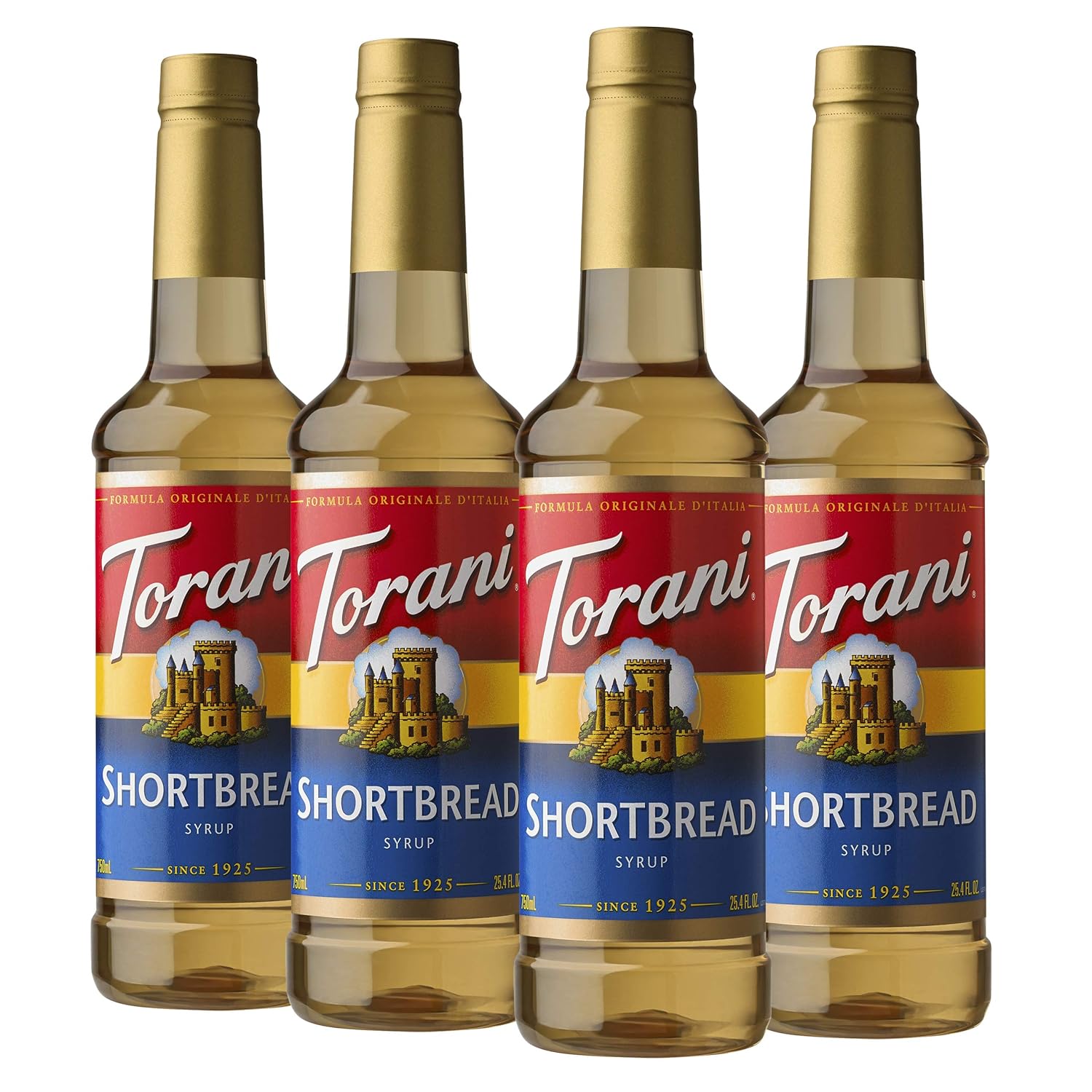 Torani Syrup Shortbread S Pack Of, 25.4 Ounce, (Pack Of 4)