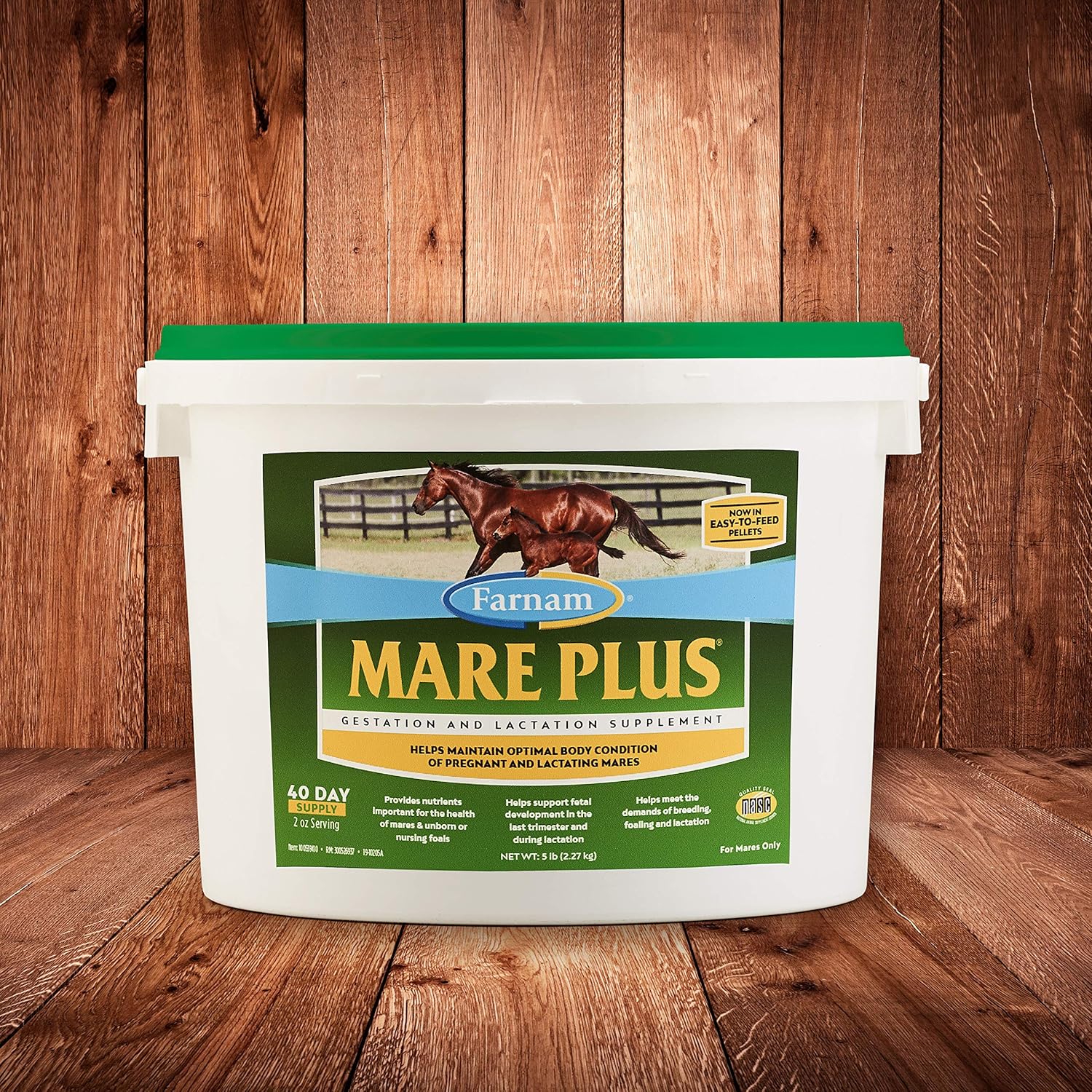 Farnam Mare Plus Gestation & Lactation Supplement 5 Pounds, 40 Day Supply : Farnam/Vpl Central Life Sciences