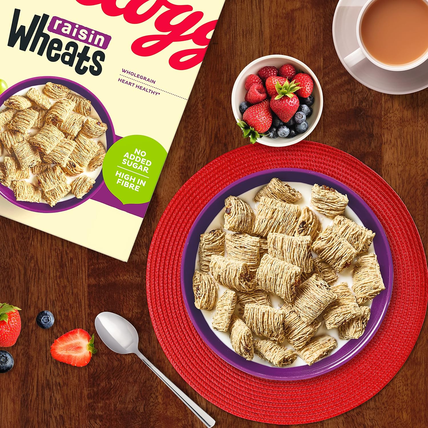 Wheats Kellogg's Wheats Raisin Breakfast Cereal 450g : Amazon.co.uk: Grocery