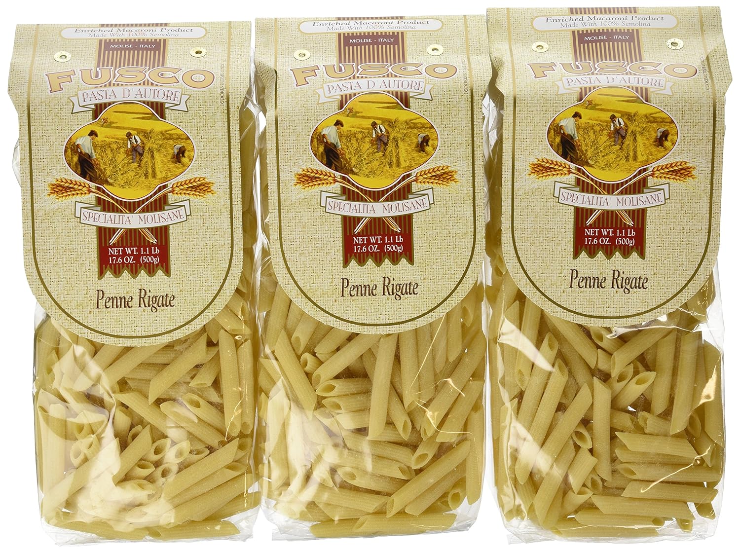 Fusco Pasta - Penne Rigate, 1.1 lb