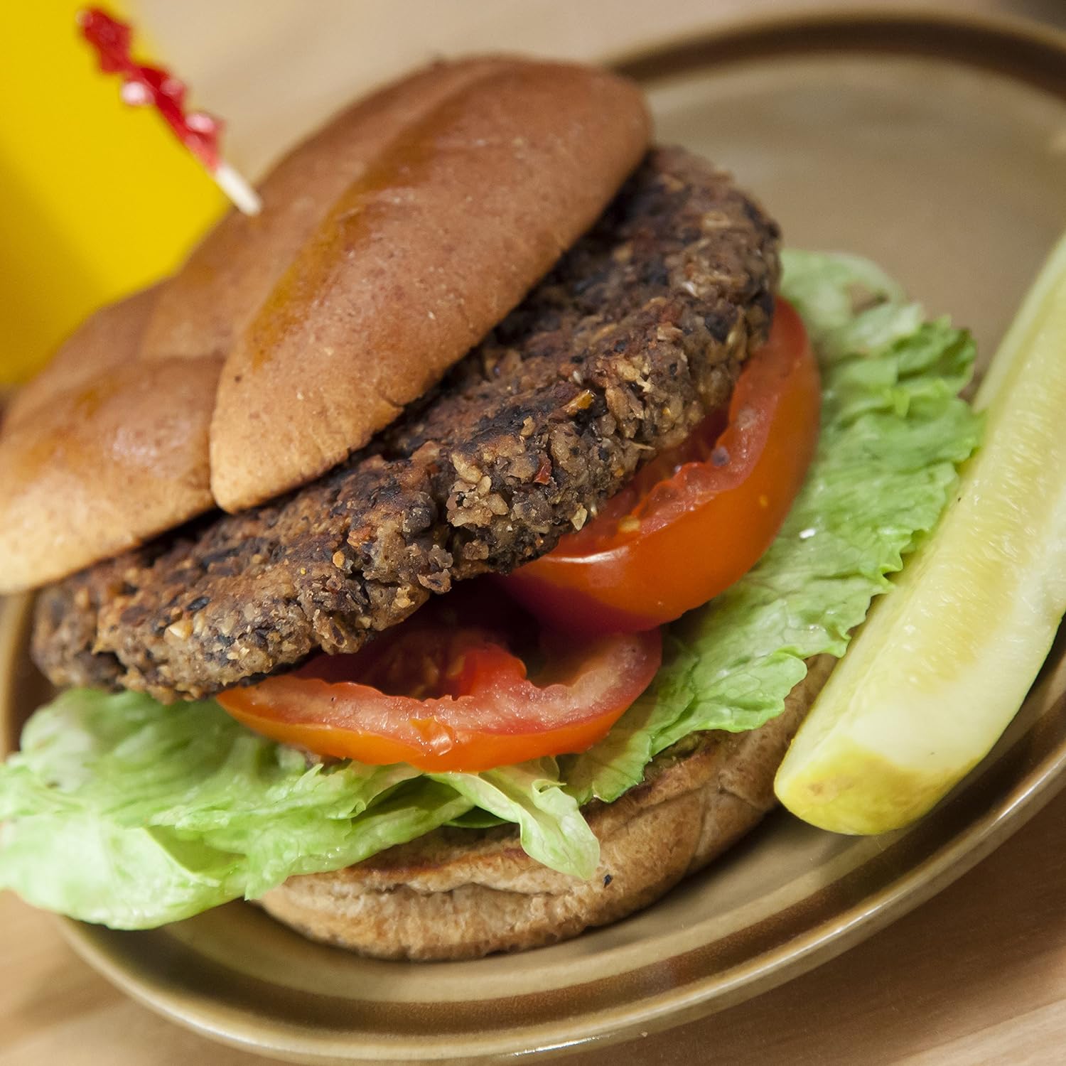 Augason Farms Gluten-Free Black Bean Burger 2 lbs 14 oz No. 10 Can 1 Pack : Everything Else