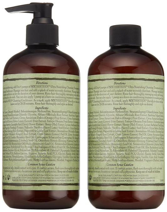 Wen By Chaz Dean Six Thirteen Ultra Nourishing Cleansing Treatment Duo, 24 Fl Oz