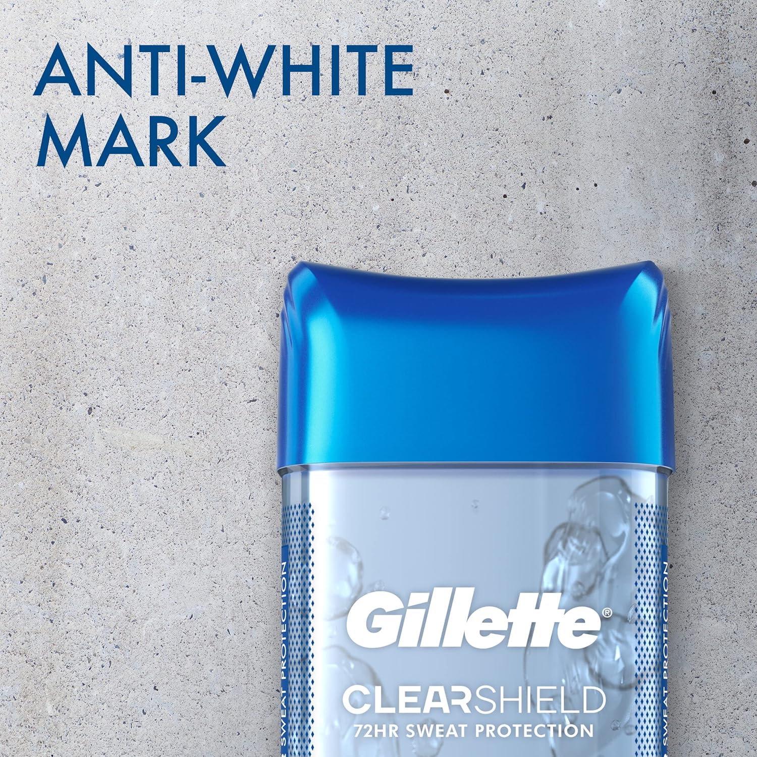 Gillette Antiperspirant and Deodorant for Men, Clear Gel, Wild Rain Scent, 3.8 oz (Pack of 2) : Beauty & Personal Care