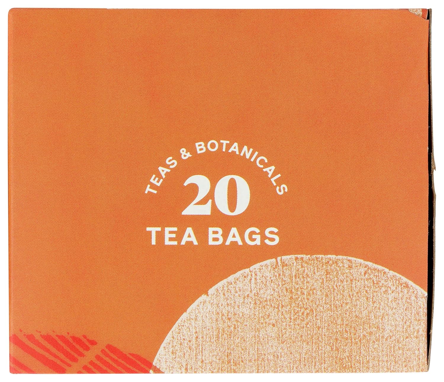 Allegro Tea, Organic Ginger Peach Black Tea Bags, 20 Ct