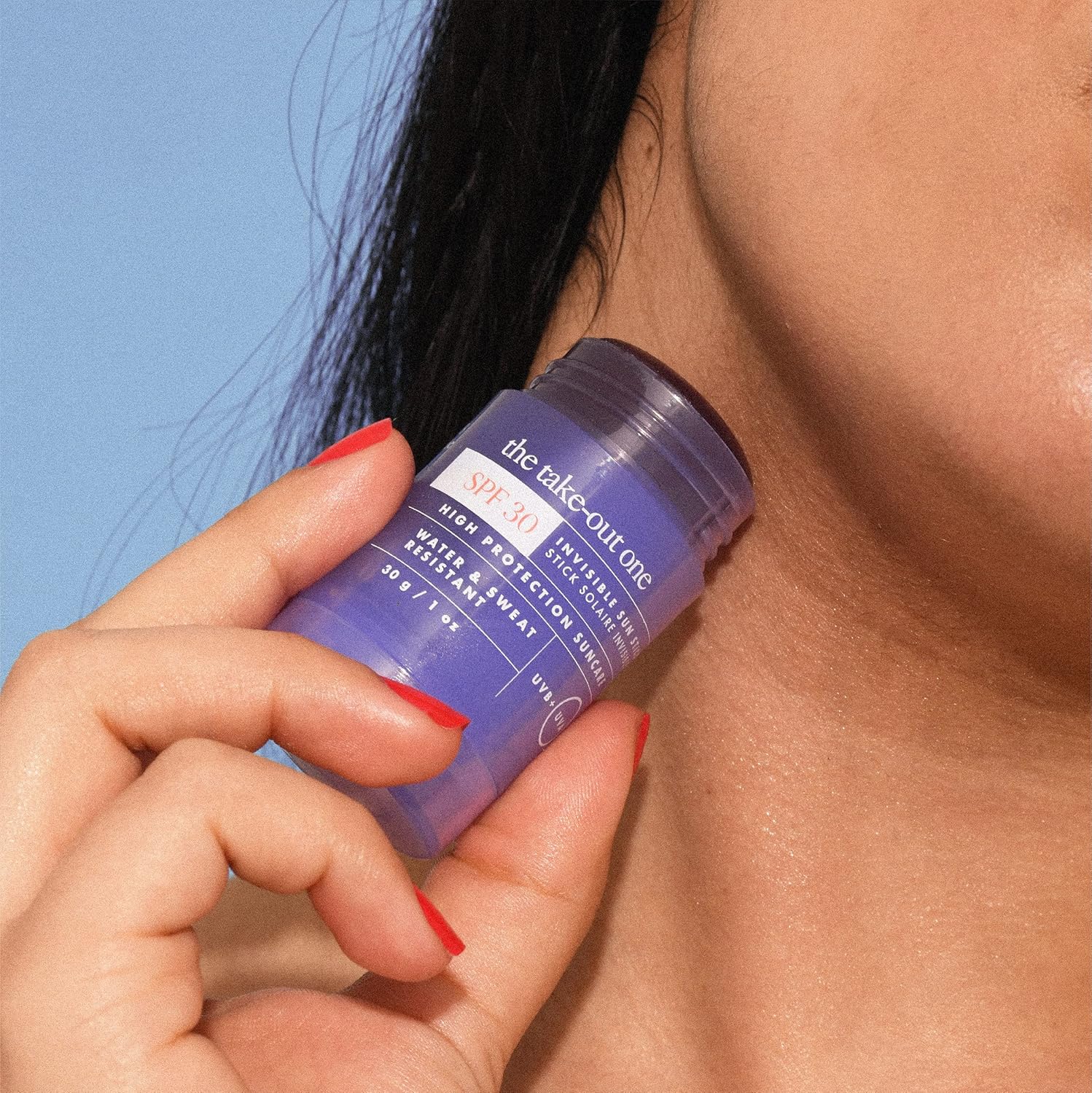 The Take-out One Invisible Sun Stick SPF 30 Pa Plus by Hello Sunday for Women - 1 oz Sunscreen : Amazon.co.uk: Beauty
