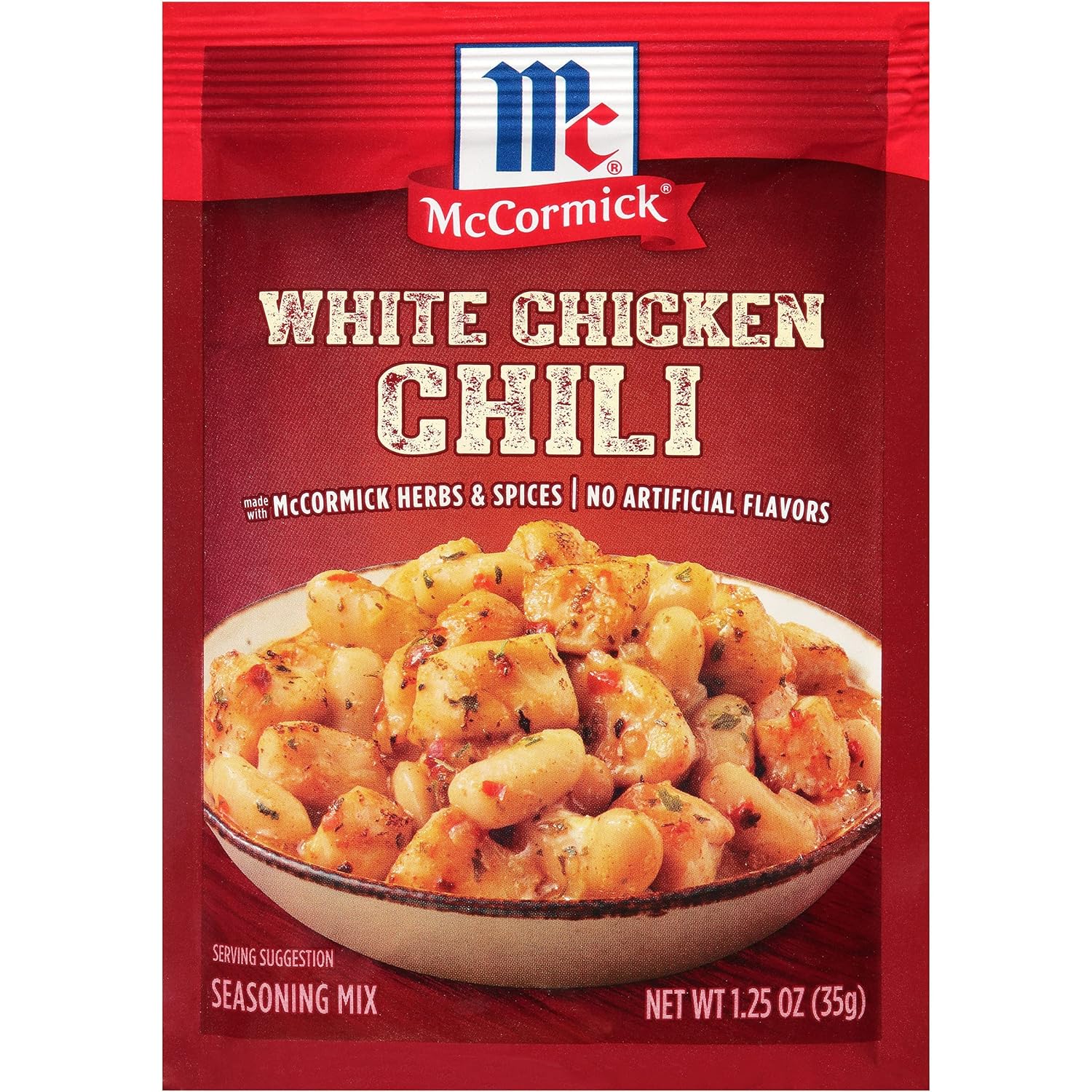 McCormick White Chicken Chili Seasoning Mix, 1.25 oz