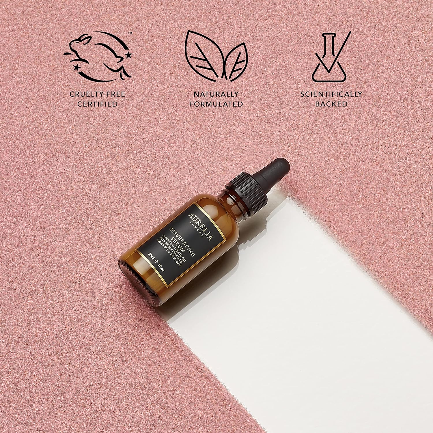 Resurfacing Serum | Ultimate Probiotic Complex to Smooth Lines and Wrinkles | Supports Anti Ageing | Made from Natural Ingredients | Suitable for Sensitive Skin | Aurelia London 30ml : Amazon.co.uk: Beauty