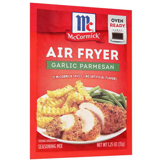 Mccormick Air Fryer Garlic Parmesan Seasoning Mix, 1.25 Oz (Pack Of 12)