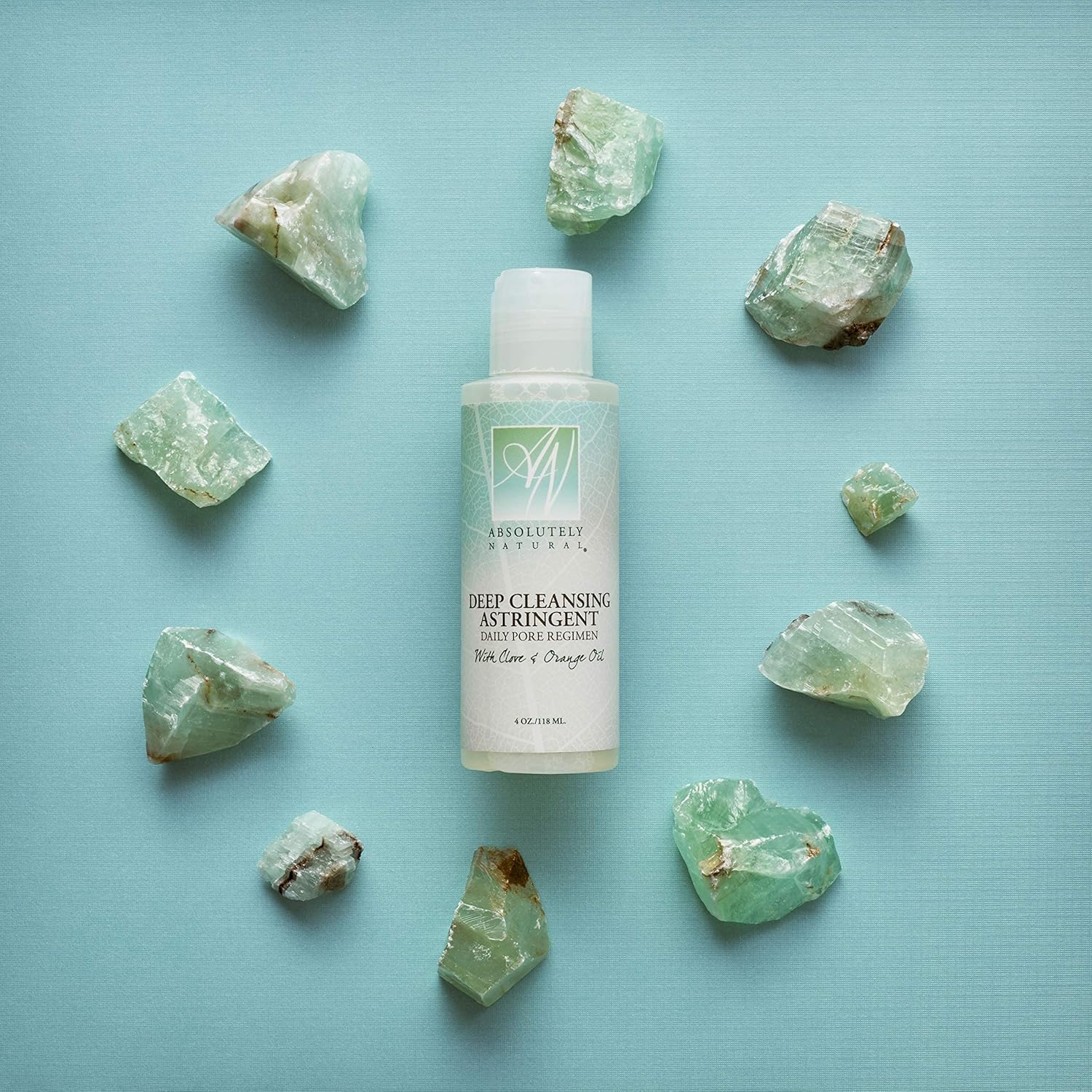 Absolutely Natural - Deep Cleansing Face Astringent Helps With Oily Skin & Acne Face Wash With Clove And Orange Oil Made In The U.S. : Beauty & Personal Care