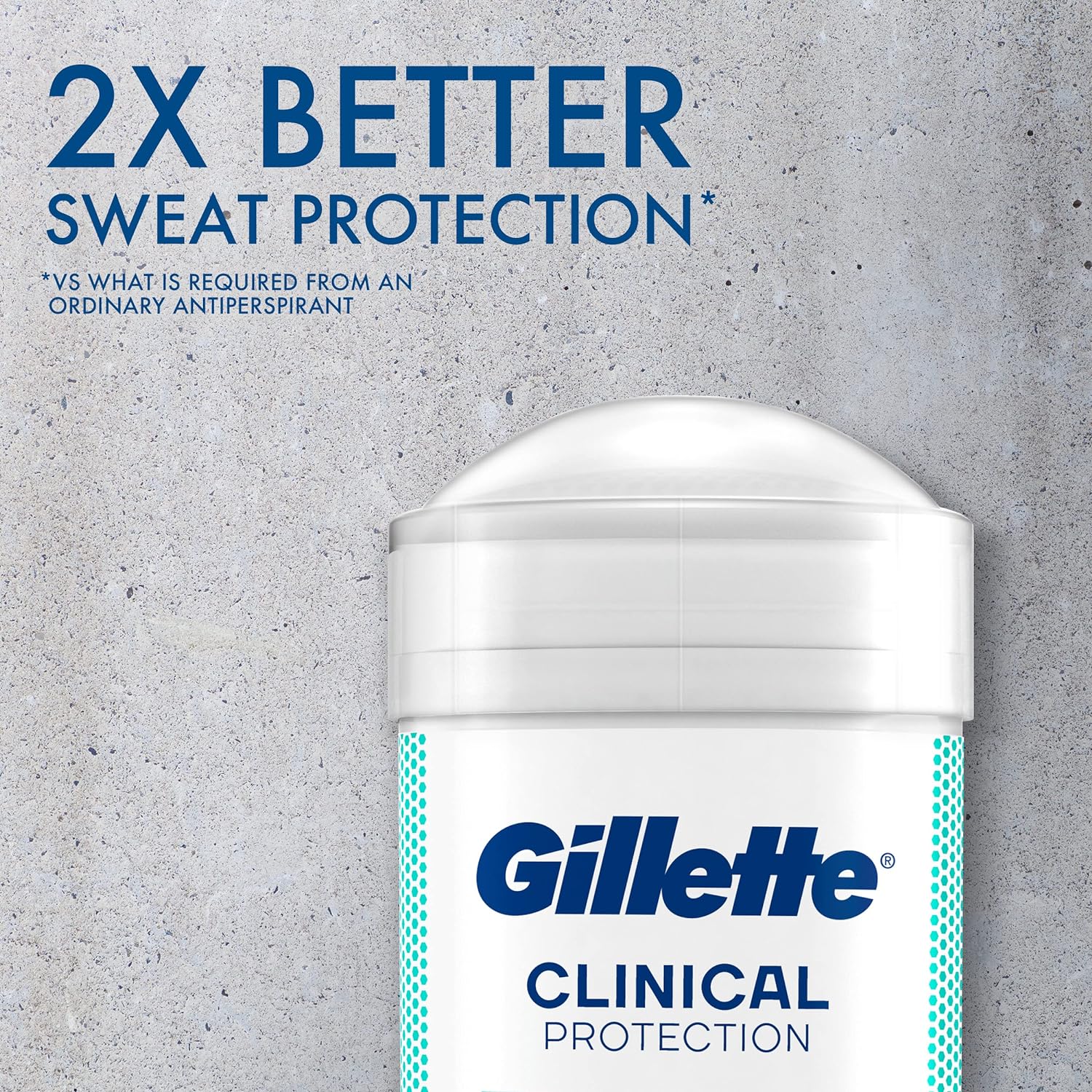 Gillette Clinical Antiperspirant and Dedorant for Men Arctic Ice 1.7oz (Pack of 3) : Beauty & Personal Care