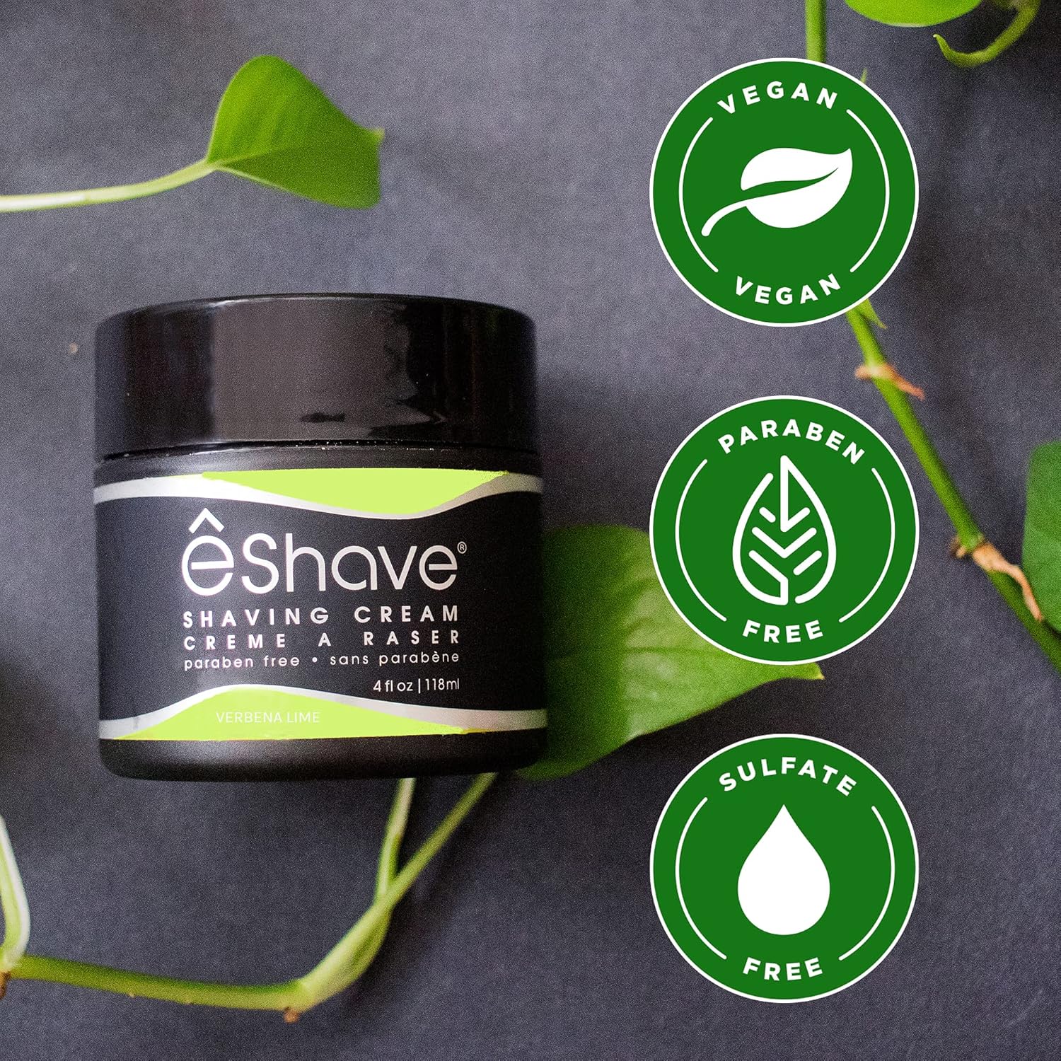 Eshave Shaving Cream For Men, Fragrance Free, Prevents Shaving Irritation And Razor Burn, Generates A Rich Lather For A Soft, Silky, Smoothest Shave : Beauty & Personal Care