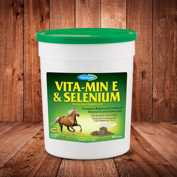 Farnam Vita-Min E & Selenium Antioxidant Supplement, 3 Pounds, 96 Day Supply