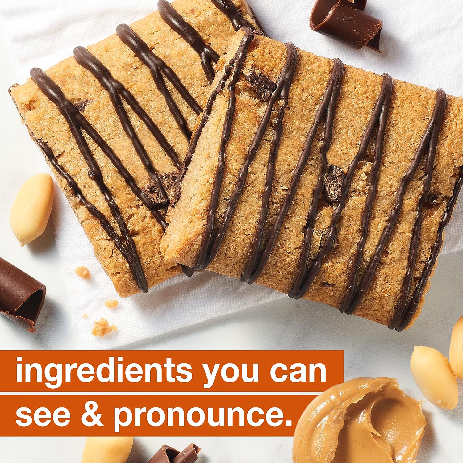 Kind Soft Baked Squares, Peanut Butter Almond Flour Blondie, Healthy Snack Bars, Gluten Free, 5G Protein, 6 Count : Grocery & Gourmet Food