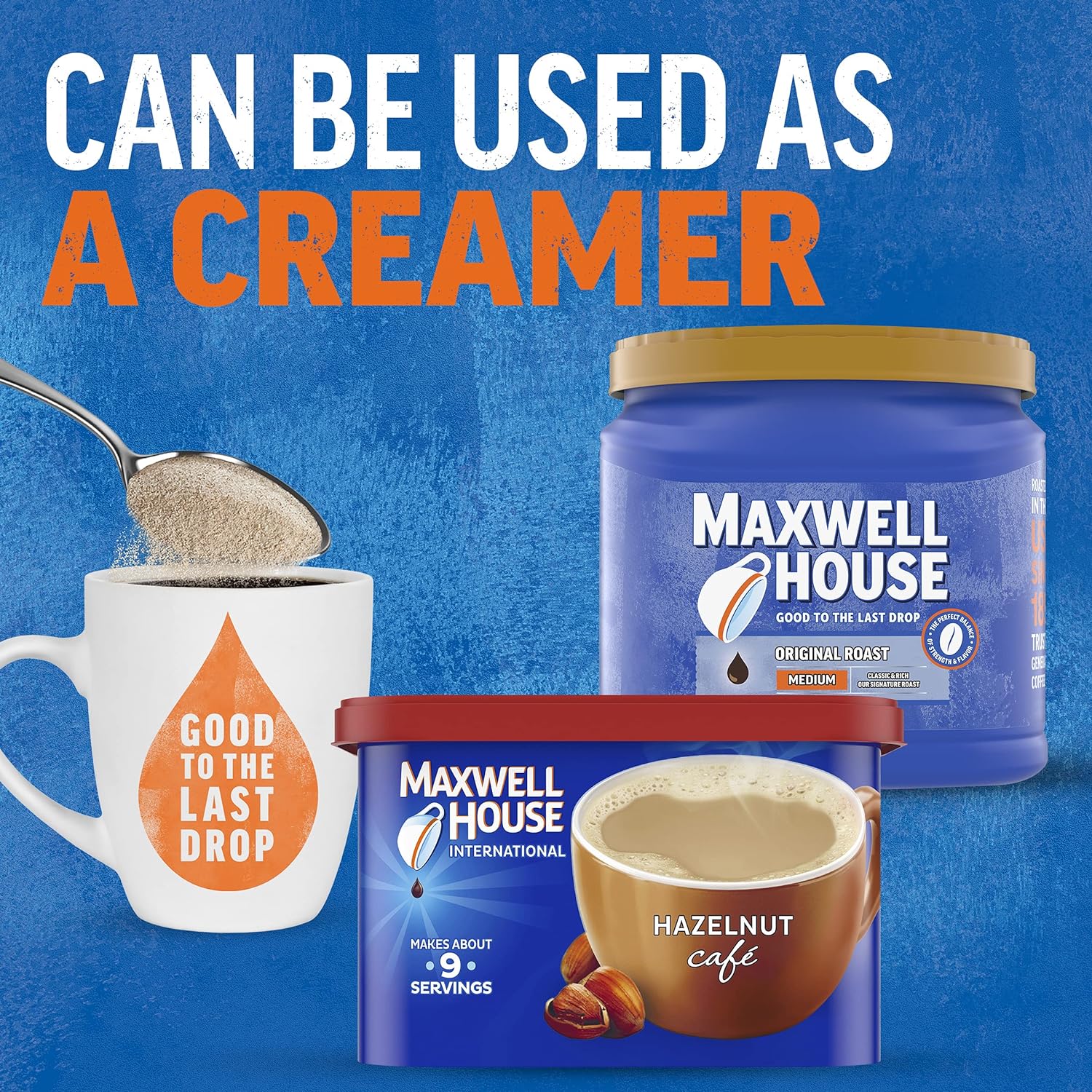 Maxwell House Hazelnut cafe, 9 oz : Coffee Substitutes : Everything Else