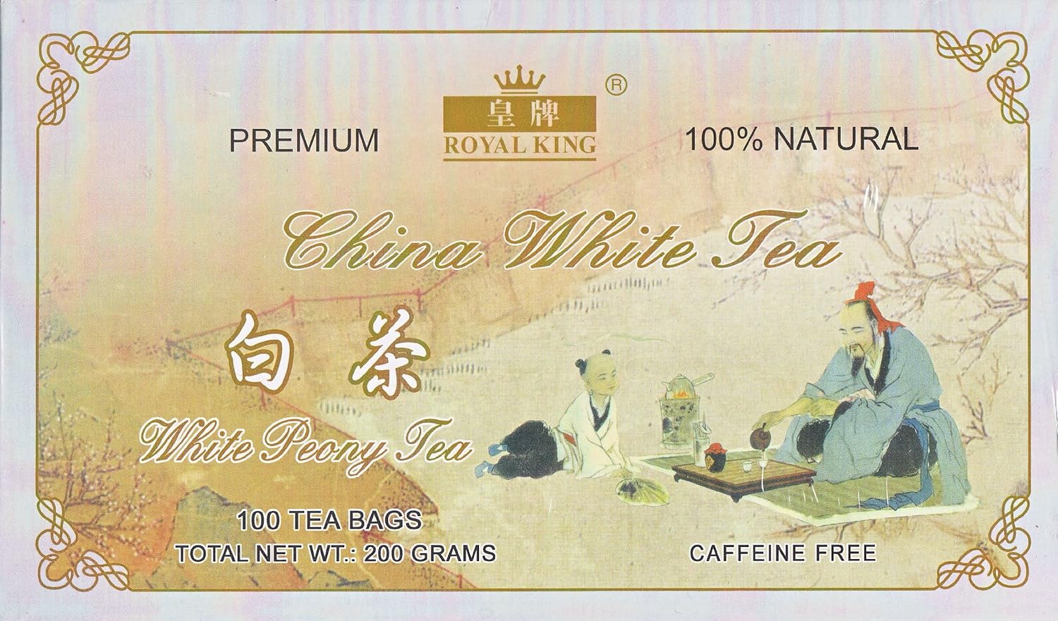 White Peony Chinese White Tea (100 Bags)
