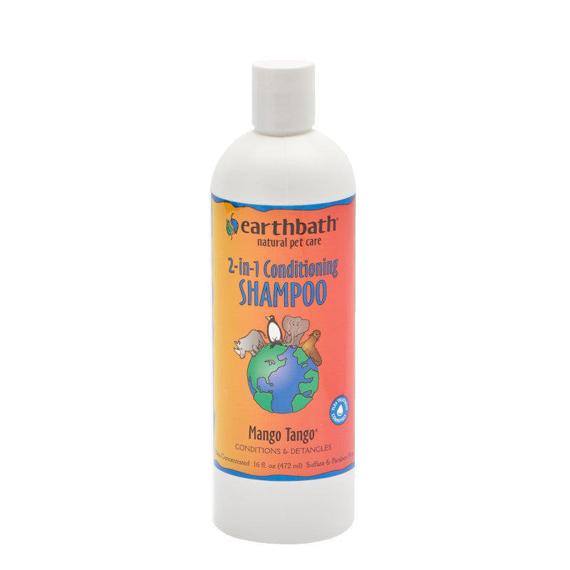Earthbath 2-in-1 Mango Tango Conditioning Shampoo – 472 ml