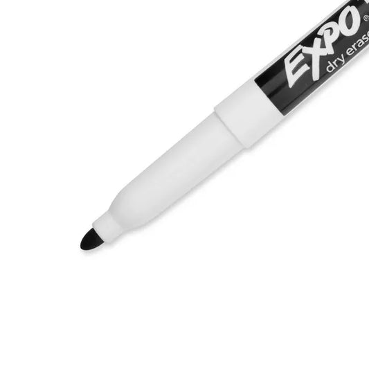 Expo 4pk Dry Erase Markers Fine Tip Black