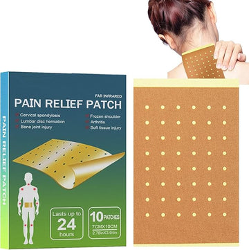 Herbal Joint & Knee Comfort Patch – Warming Relief for Legs, Knees & Joints | Flexible Stick-On Patches for Daily Mobility Support (JOINTS PAIN RELIEF PATCHES